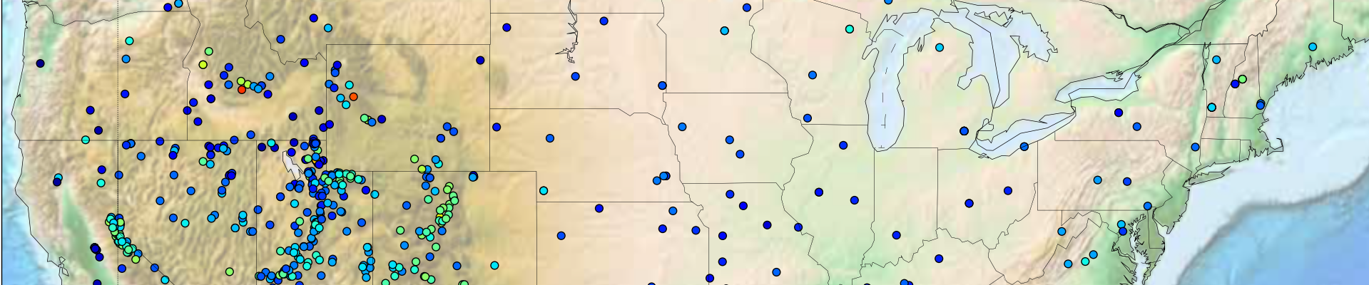 Soil moisture validation graph